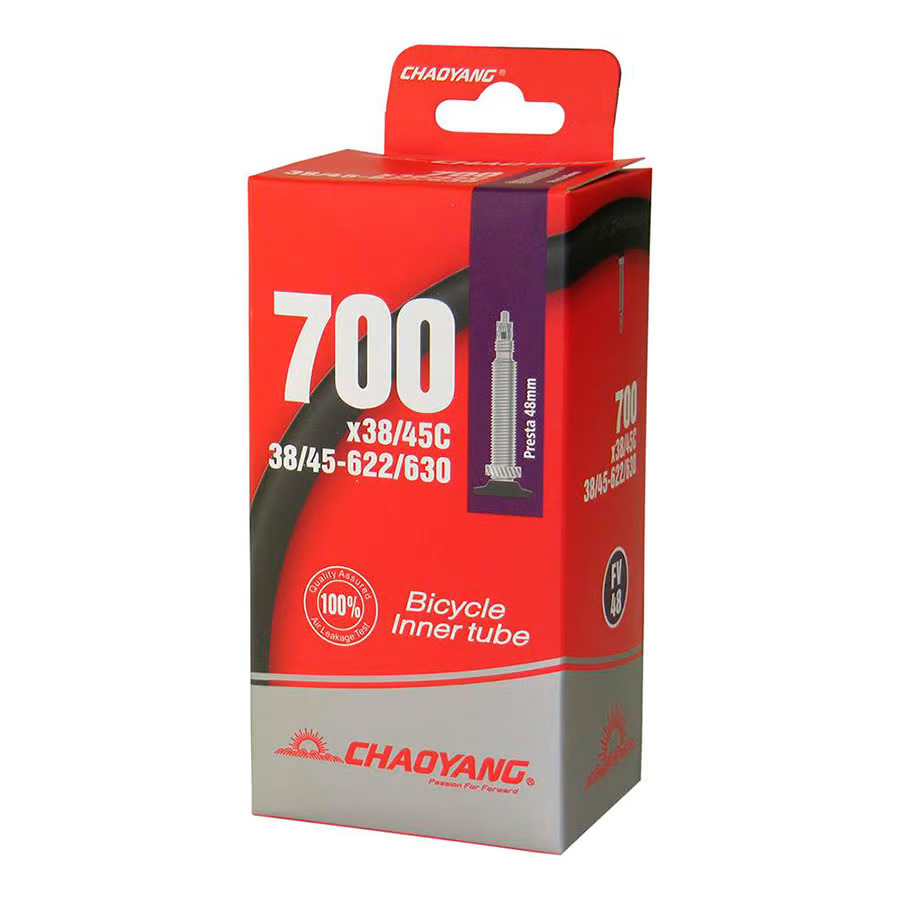 ChaoYang Camera d'aria City Bike 700x38/45 Valvola 48mm